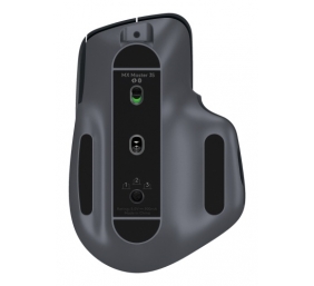 Logitech MX Master 3S Belaidė pelė RF Wireless + Bluetooth, 8000 DPI, Graphite
