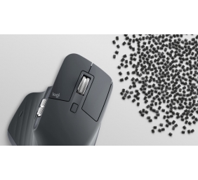 Logitech MX Master 3S Belaidė pelė RF Wireless + Bluetooth, 8000 DPI, Graphite