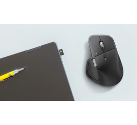 Logitech MX Master 4 Belaidė pelė RF Wireless + Bluetooth, 8000 DPI, Graphite