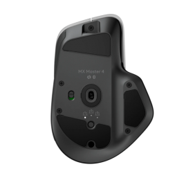 Logitech MX Master 4 Belaidė pelė RF Wireless + Bluetooth, 8000 DPI, Graphite