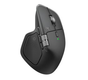 Logitech MX Master 4 Belaidė pelė RF Wireless + Bluetooth, 8000 DPI, Graphite