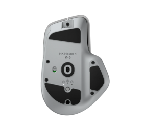 Logitech MX Master 4 Belaidė pelė RF Wireless + Bluetooth, 8000 DPI, Pale Grey