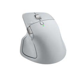 Logitech MX Master 4 Belaidė pelė RF Wireless + Bluetooth, 8000 DPI, Pale Grey