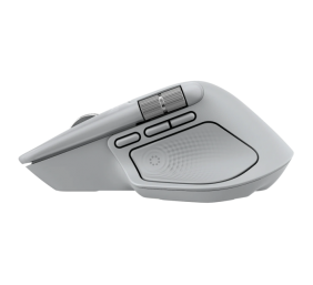 Logitech MX Master 4 Belaidė pelė RF Wireless + Bluetooth, 8000 DPI, Pale Grey