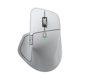 Logitech MX Master 4 for MAC Belaidė pelė RF Wireless + Bluetooth, 8000 DPI, White Silver