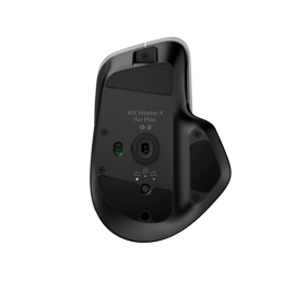 Logitech MX Master 4 for MAC Belaidė pelė RF Wireless + Bluetooth, 8000 DPI, Space Black