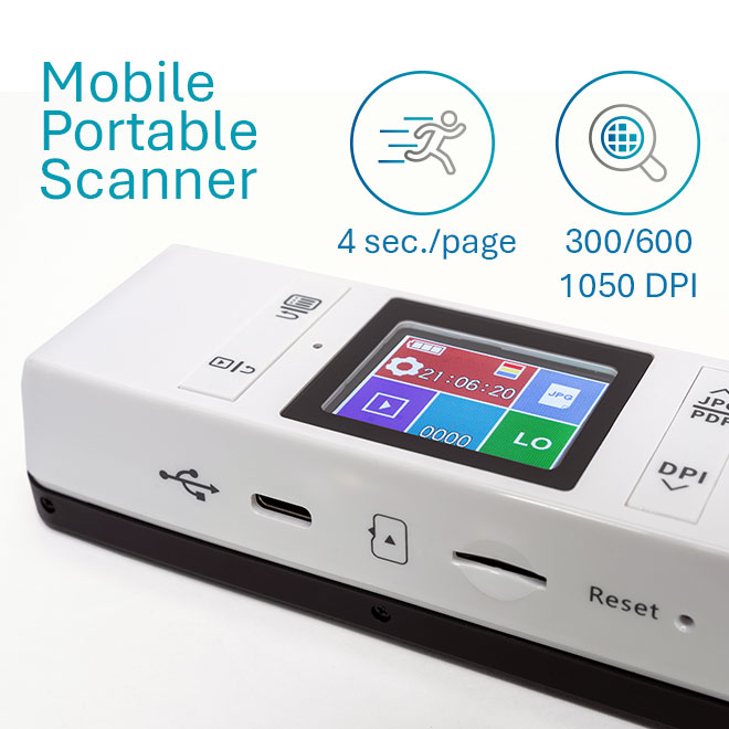IRIS IRIScan Book 7 | Handheld Scanners