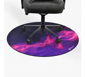 Arozzi Zona Round Floor Pad | Purple Galaxy