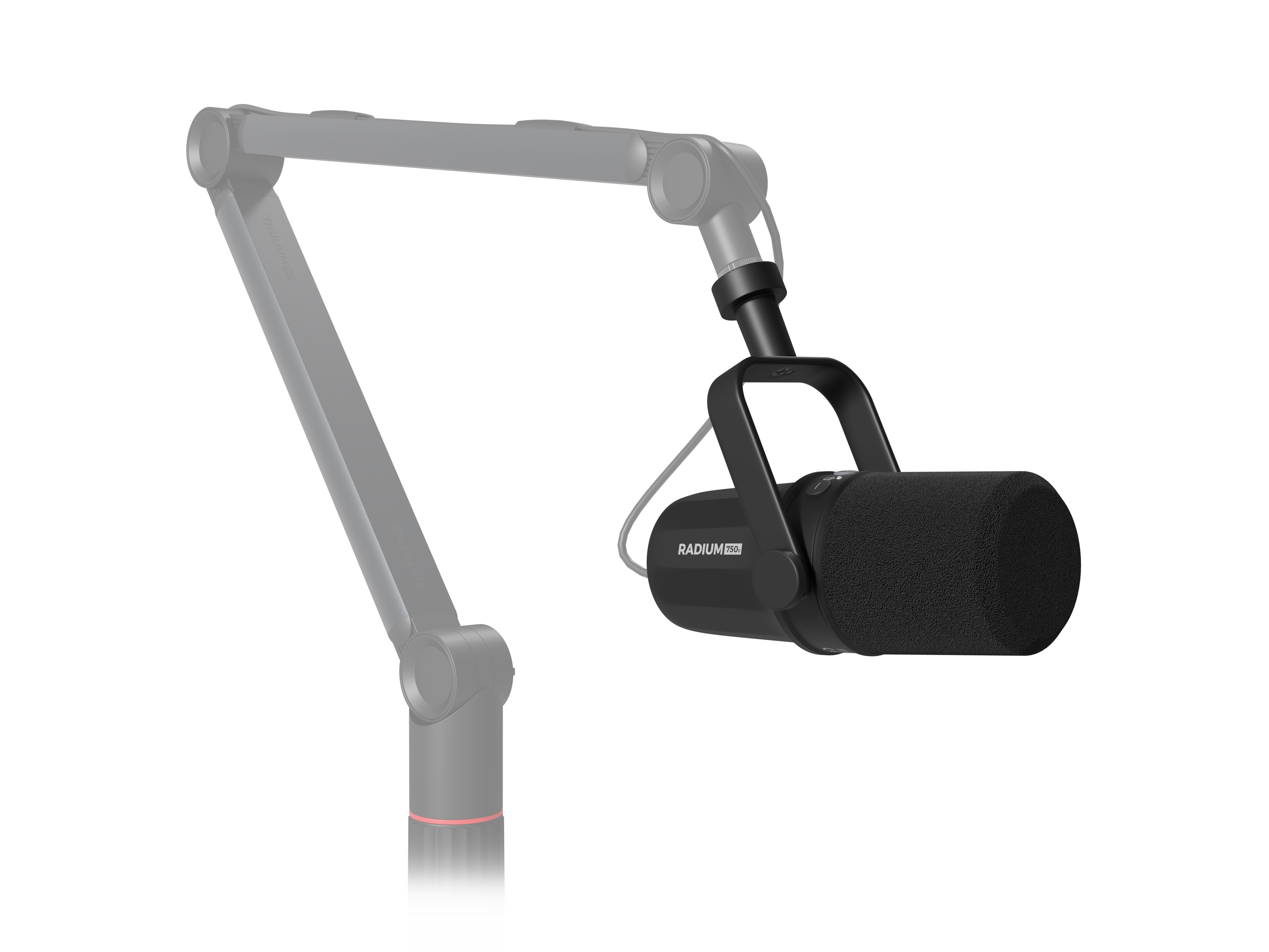 Genesis Dynamic Microphone | Radium 750D | Black