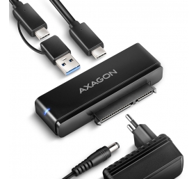 AXAGON USB-C 10Gbps FAST PORT X adapter for 2.5"/3.5" SSD/HDD | ADSA-FPX