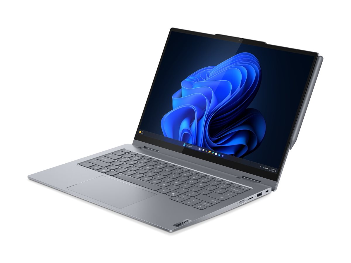 Lenovo ThinkBook 14 2-in-1 G5 | Luna Grey | 14 " | IPS | Touchscreen | WUXGA | 1920 x 1200 pixels | Intel Core Ultra 7 | 255U | 32 GB | SO-DIMM DDR5 | Solid-state drive capacity 512 GB | Intel Graphics | Windows 11 Pro | 802.11ax | Bluetooth version 5.3 |