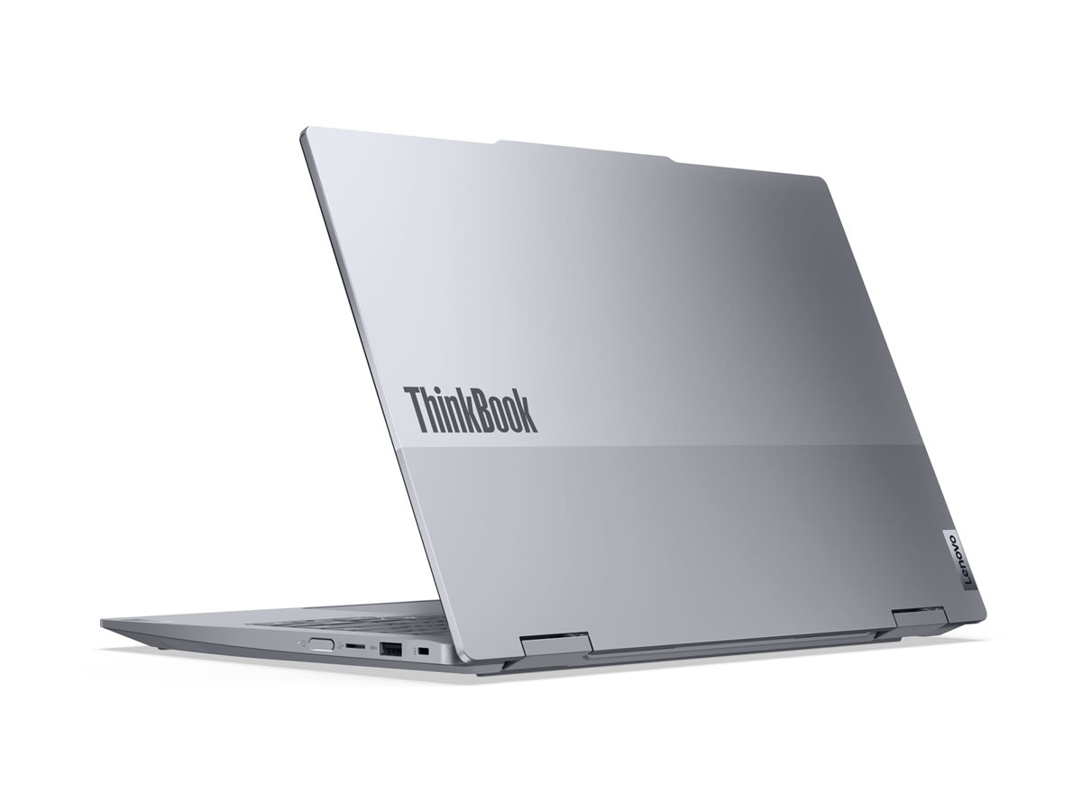 Lenovo ThinkBook 14 2-in-1 G5 | Luna Grey | 14 " | IPS | Touchscreen | WUXGA | 1920 x 1200 pixels | Intel Core Ultra 7 | 255U | 32 GB | SO-DIMM DDR5 | Solid-state drive capacity 512 GB | Intel Graphics | Windows 11 Pro | 802.11ax | Bluetooth version 5.3 |