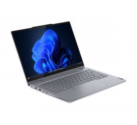 Lenovo ThinkBook 14 2-in-1 G5 | Luna Grey | 14 " | IPS | Touchscreen | WUXGA | 1920 x 1200 pixels | Intel Core Ultra 7 | 255U | 32 GB | SO-DIMM DDR5 | Solid-state drive capacity 512 GB | Intel Graphics | Windows 11 Pro | 802.11ax | Bluetooth version 5.3 |
