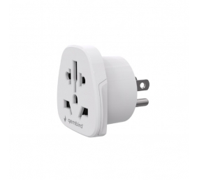 Gembird World to US power adapter plug, 10 A | A-AC-USMINTF | Travel adapter
