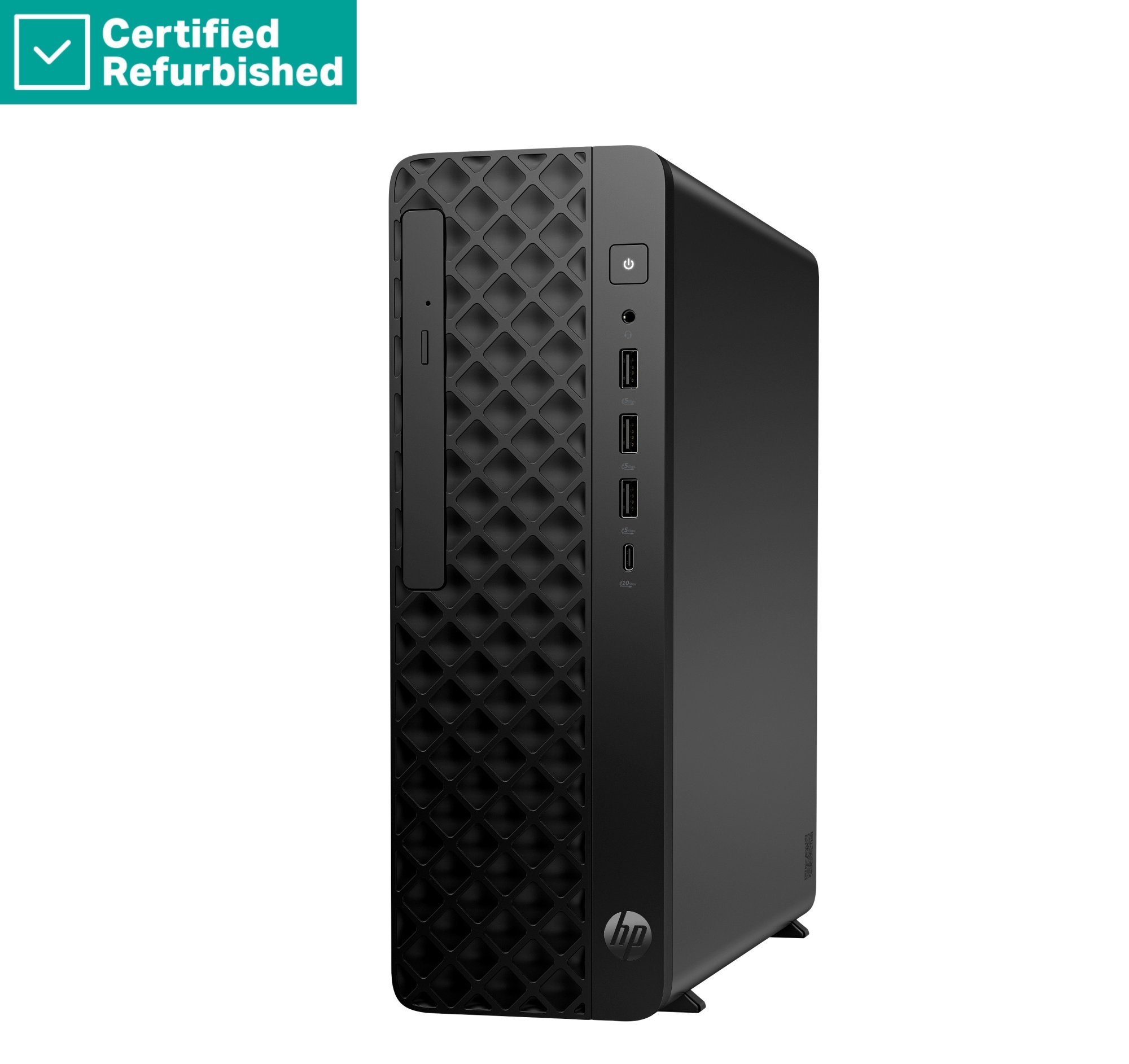 RENEW SILVER HP ProDesk 2 G1i SFF - i3-14100, 8GB, 256GB SSD, USB Mouse, DOS, 1 years