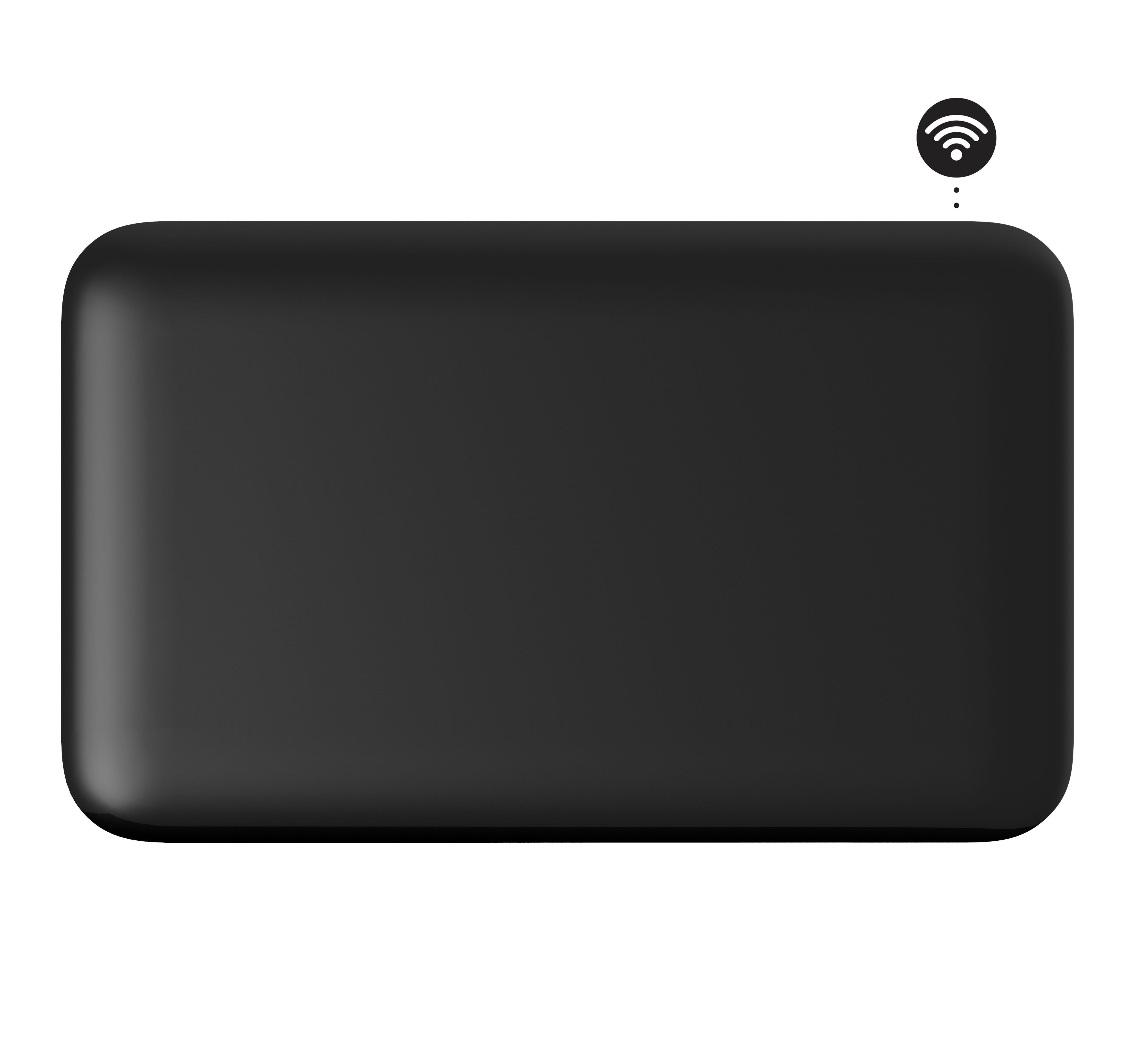 Mill Invisible Smart WiFi Panel Heater | PA700WIFI4B | Panel Heater | 700 W | Suitable for rooms up to 9-12 m² | Black | IPX4