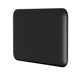 Mill Invisible Smart WiFi Panel Heater | PA700WIFI4B | Panel Heater | 700 W | Suitable for rooms up to 9-12 m² | Black | IPX4