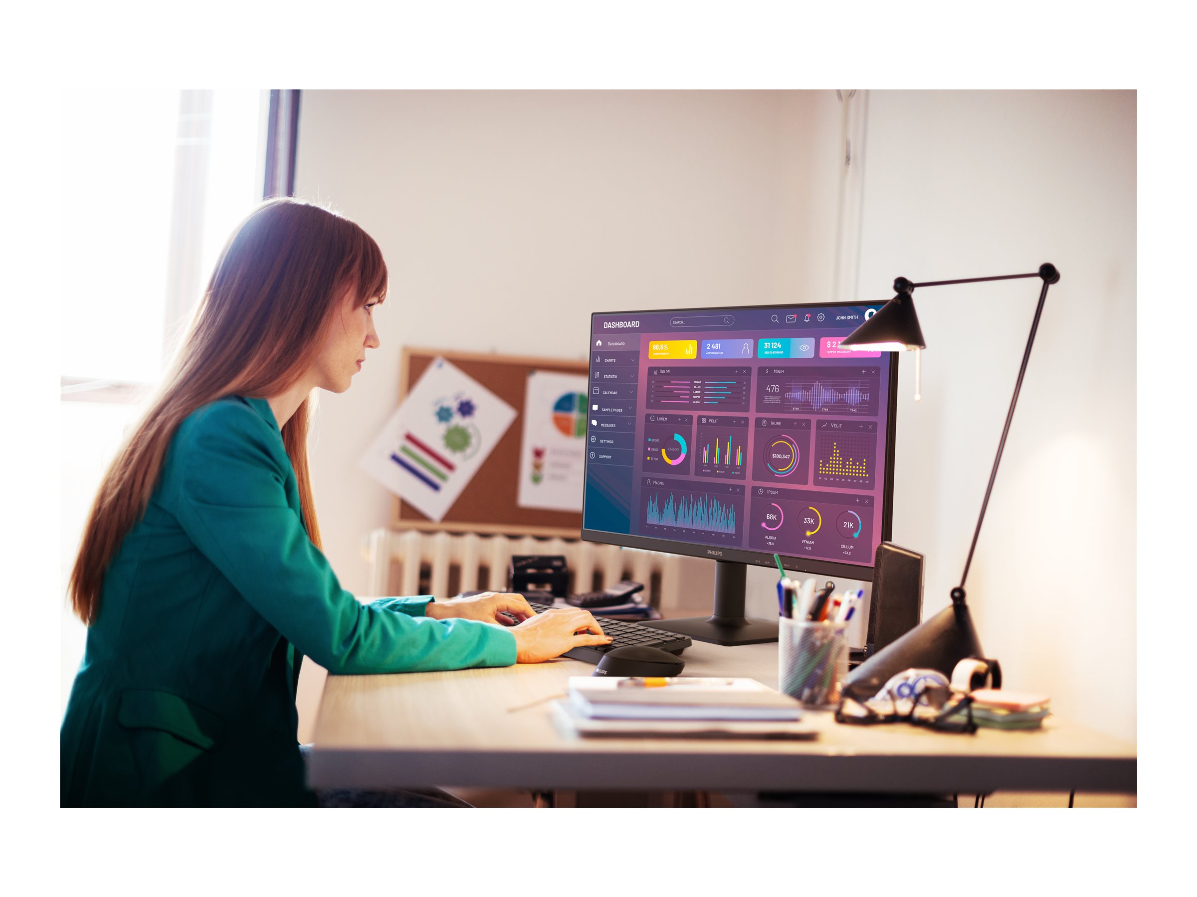 Philips | 27E2N1500L/00 | 27 " | IPS | Quad HD | 16:9 | 75 Hz | 4 ms | 2560 x 1440 pixels | 300 cd/m² | HDMI ports quantity 1 | Black