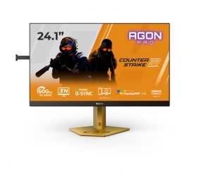 AOC CS24A | 24 " | TN | FHD | 16:9 | 610 Hz | 0.5 ms | 1920 x 1080 pixels | 500 cd/m² | HDMI ports quantity 2 | Black/Orange