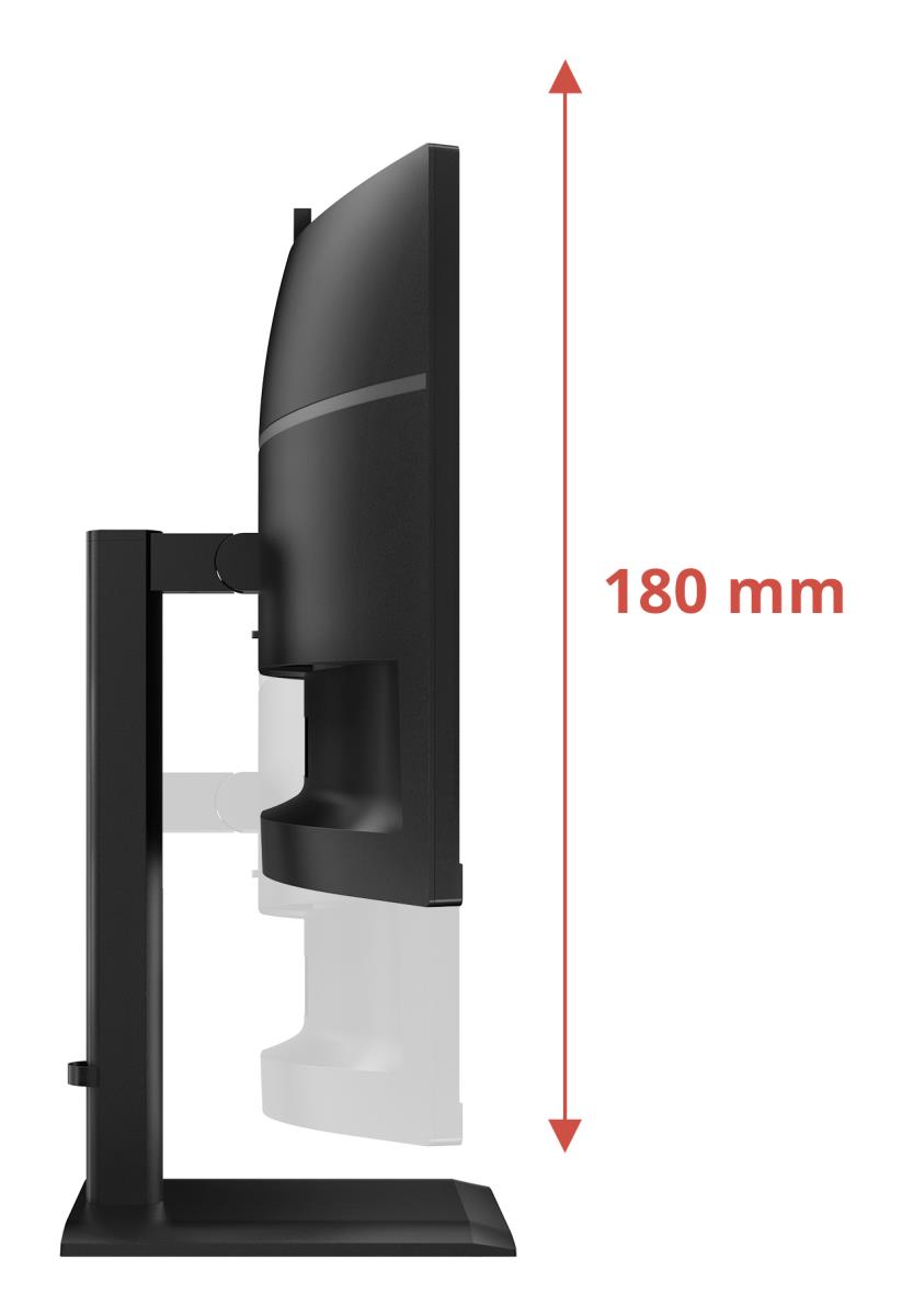 AOC | CU34E4CW | 34 " | VA | UWQHD | 120 Hz | 4 ms | 3440 x 1440 pixels | 350 cd/m² | HDMI ports quantity 2 | Black