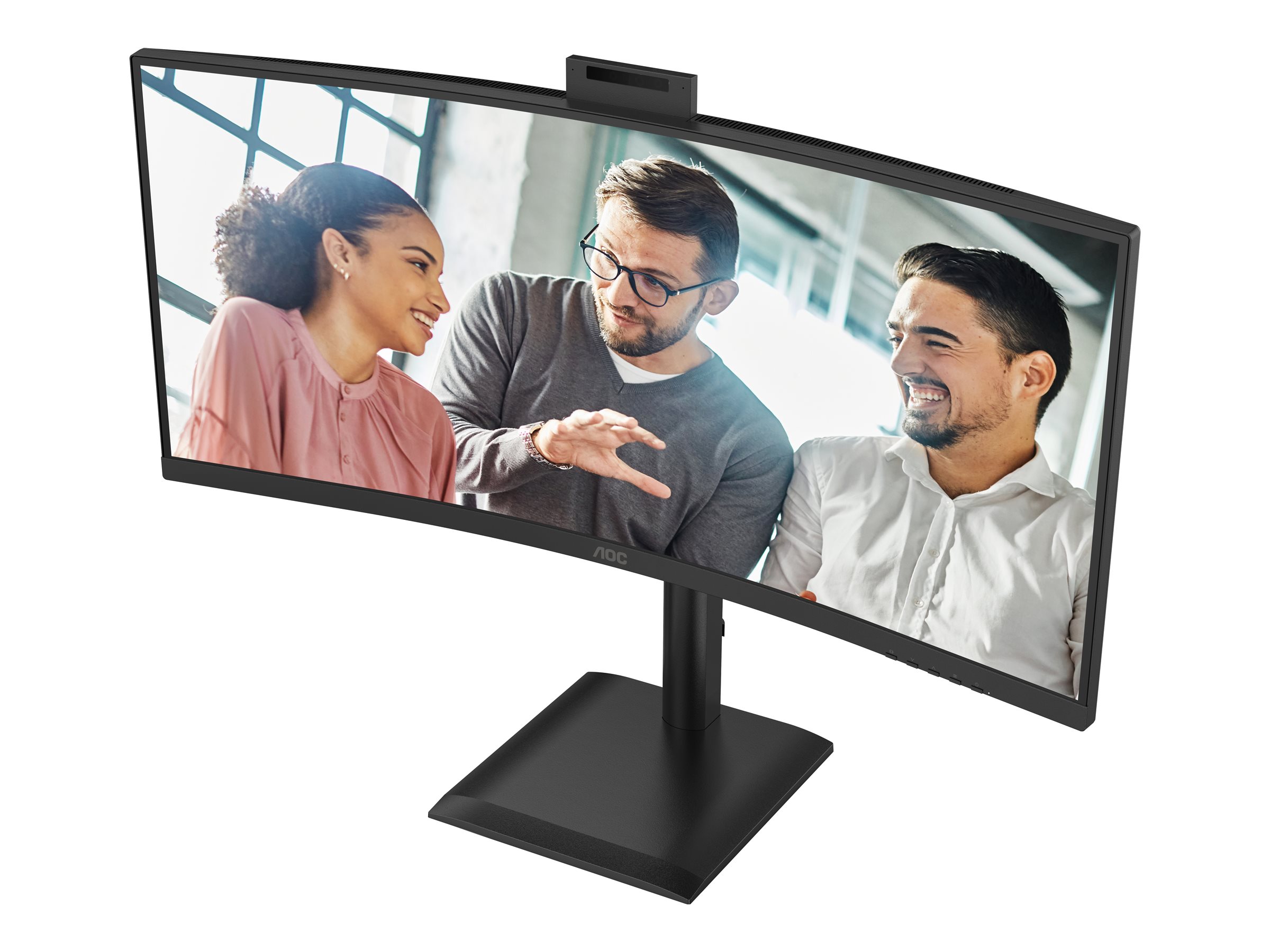 AOC | CU34E4CW | 34 " | VA | UWQHD | 120 Hz | 4 ms | 3440 x 1440 pixels | 350 cd/m² | HDMI ports quantity 2 | Black