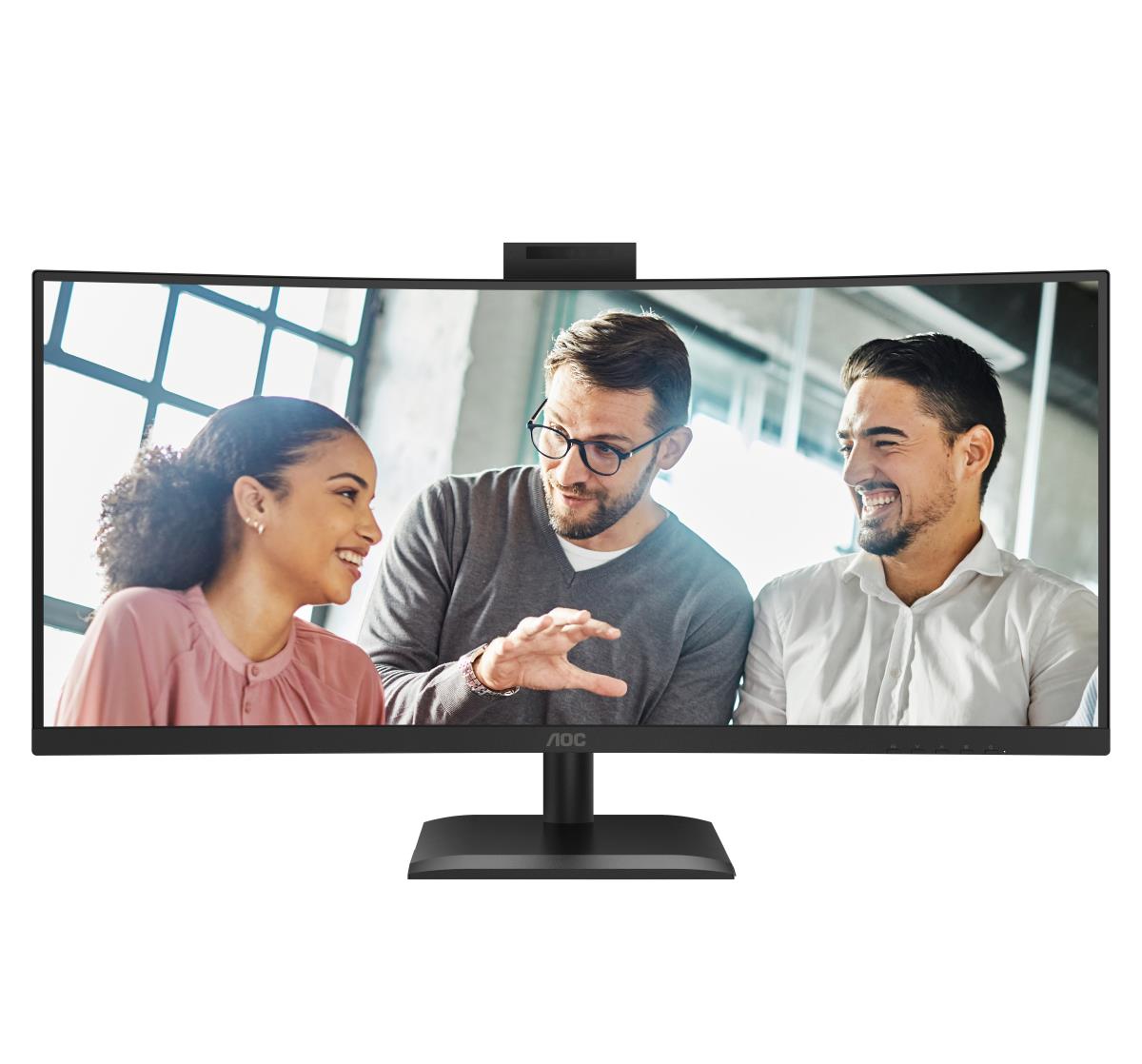AOC | CU34E4CW | 34 " | VA | UWQHD | 120 Hz | 4 ms | 3440 x 1440 pixels | 350 cd/m² | HDMI ports quantity 2 | Black