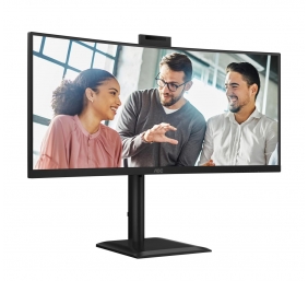 AOC | CU34E4CW | 34 " | VA | UWQHD | 120 Hz | 4 ms | 3440 x 1440 pixels | 350 cd/m² | HDMI ports quantity 2 | Black