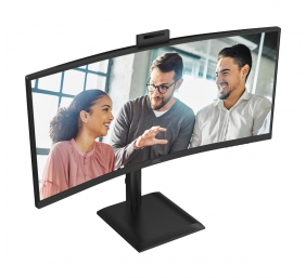 AOC | CU34E4CW | 34 " | VA | UWQHD | 120 Hz | 4 ms | 3440 x 1440 pixels | 350 cd/m² | HDMI ports quantity 2 | Black