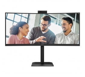 AOC | CU34E4CW | 34 " | VA | UWQHD | 120 Hz | 4 ms | 3440 x 1440 pixels | 350 cd/m² | HDMI ports quantity 2 | Black