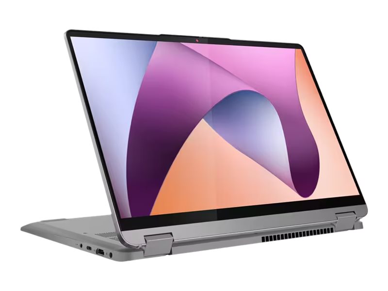 Lenovo IdeaPad Flex 5 14ABR8 | Arctic Grey | 14 " | IPS | Touchscreen | WUXGA | 1920 x 1200 pixels | Glossy | AMD Ryzen 5 | 5625U | 16 GB | Soldered LPDDR4x | Solid-state drive capacity 512 GB | AMD Radeon Graphics | Windows 11 Home | 802.11ax | Bluetooth
