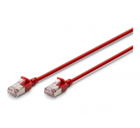 Digitus Slim Patch Cable, 1 m | DK-1632-A-010S-R | Red