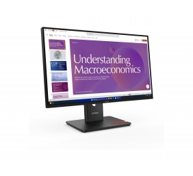 Lenovo | ThinkVision T24D-40 | 23.8 " | IPS | 16:9 | 120 Hz | 4 ms | 1920 x 1080 pixels | 250 cd/m² | HDMI ports quantity 1 | Eclipse Black