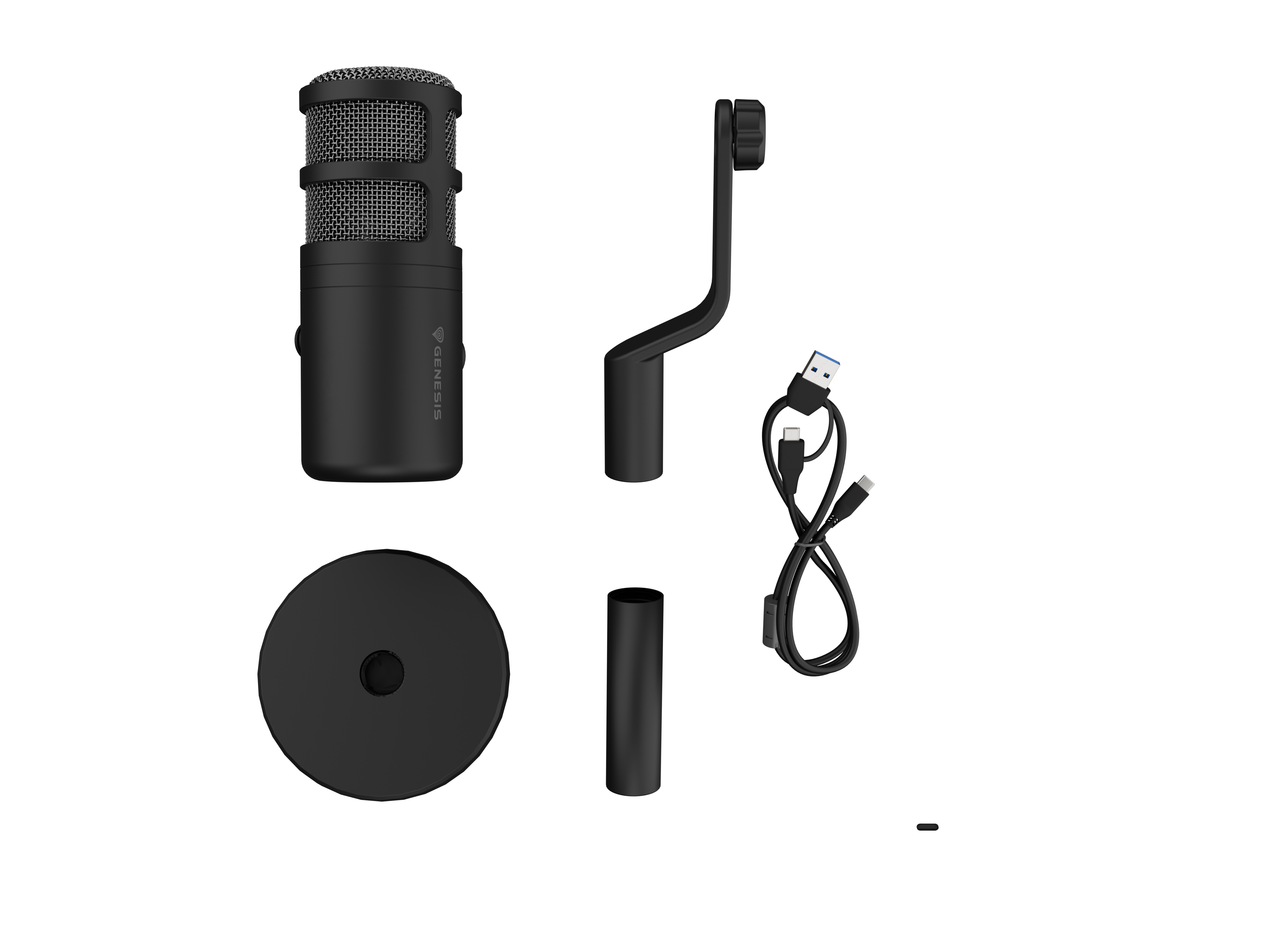 Genesis | Dynamic Microphone | Radium 350D | Black