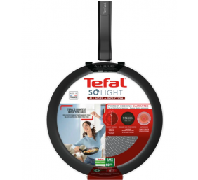 TEFAL Pan | H0560442 | Frying | Diameter 24 cm | Suitable for induction hob | Fixed handle | Black