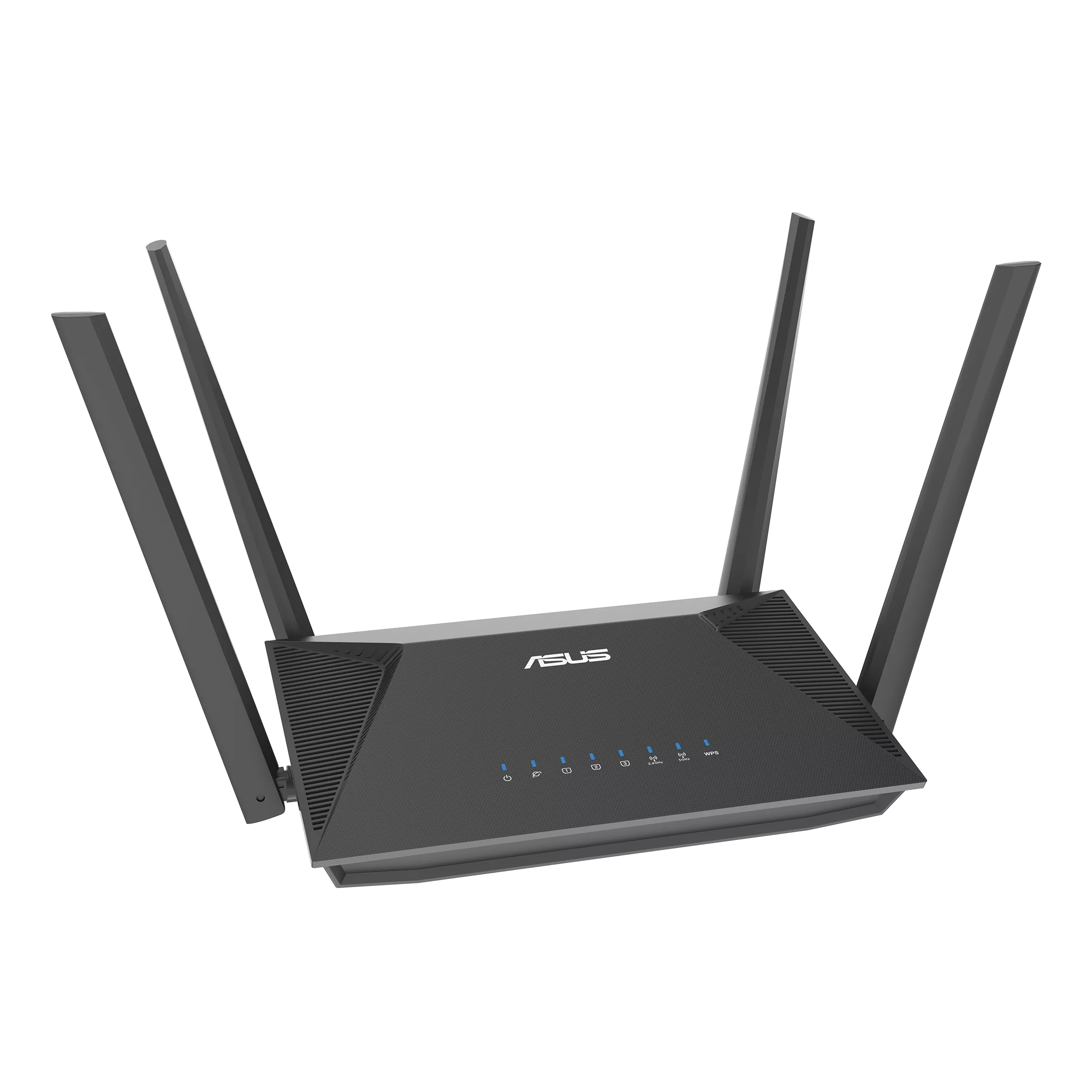 Asus RT-AX52 Pro AX3000 AiMesh wireless router | 802.11ax | 574/2402 Mbit/s | Ethernet LAN (RJ-45) ports 3 | Mesh Support Yes | MU-MiMO No | No mobile broadband | Antenna type External