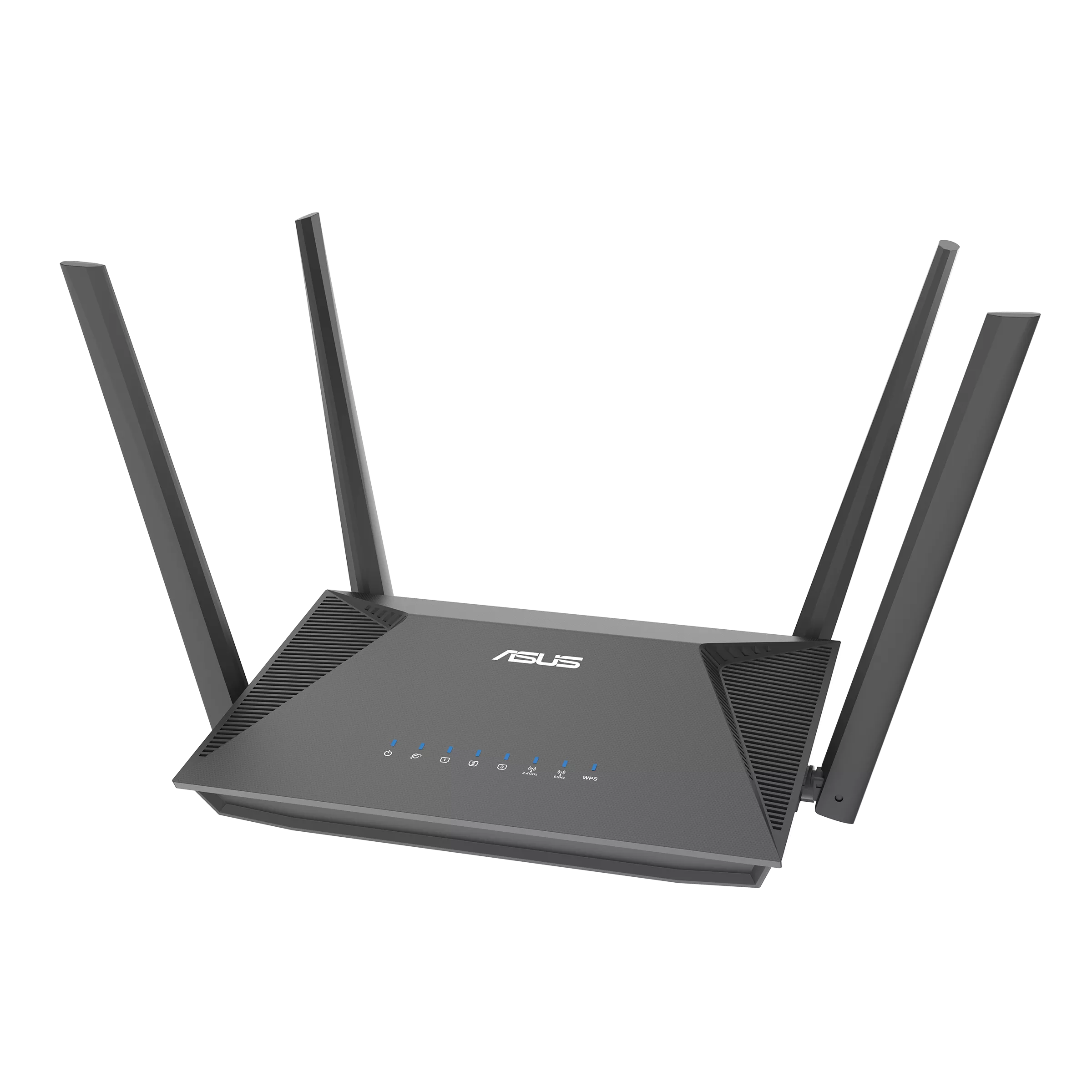 Asus RT-AX52 Pro AX3000 AiMesh wireless router | 802.11ax | 574/2402 Mbit/s | Ethernet LAN (RJ-45) ports 3 | Mesh Support Yes | MU-MiMO No | No mobile broadband | Antenna type External