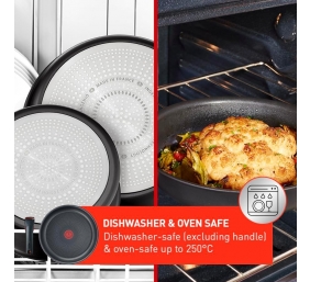 TEFAL Pots and pans set, 4 pcs | L7629453 Ingenio Daily Chef | Frying | Diameter 18/22/26 cm | Suitable for induction hob | Removable handle
