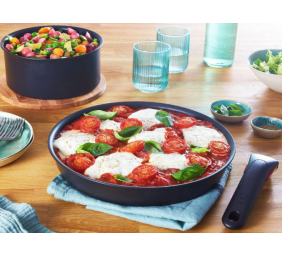 TEFAL Pots and pans set, 4 pcs | L7629453 Ingenio Daily Chef | Frying | Diameter 18/22/26 cm | Suitable for induction hob | Removable handle