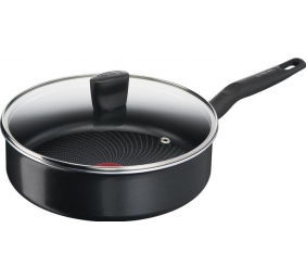 TEFAL Pot | H0563242 | 24 cm | Titanium | Grey | Lid included