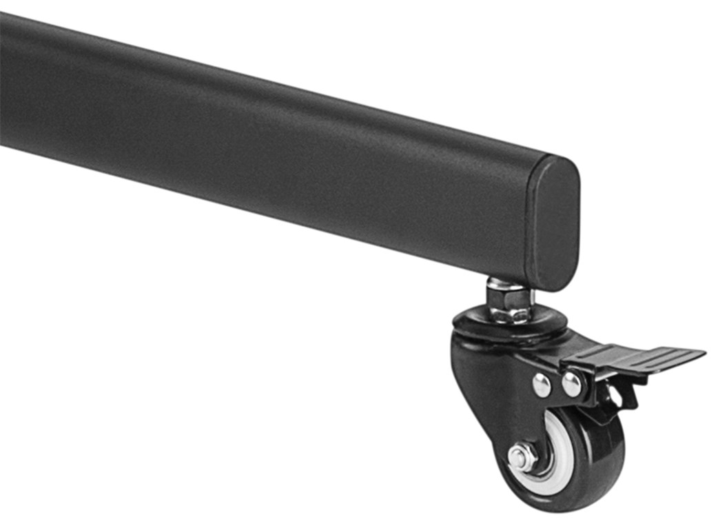 Goobay Floor stand | TV Presentation Stand Basic, Size L | Height adjustment | 37-70 " | Maximum weight (capacity) 35 kg | Black