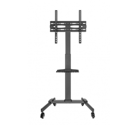 Goobay Floor stand | TV Presentation Stand Basic, Size L | Height adjustment | 37-70 " | Maximum weight (capacity) 35 kg | Black