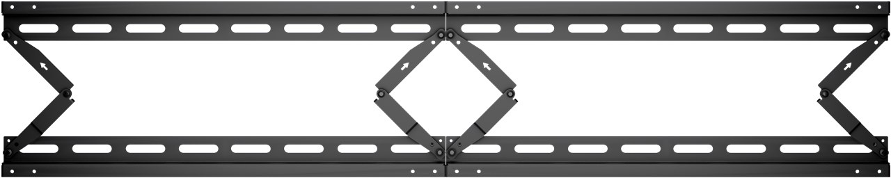 Goobay Wall mount | TV wall mount Basic FIXED, XL | 43-100 " | Maximum weight (capacity) 70 kg | Black