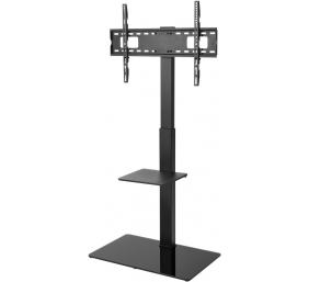 Goobay Floor stand | TV Floor Stand Basic, Size L | Swivel | 37-70 " | Maximum weight (capacity) 40 kg | Black