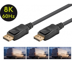 Goobay | DisplayPort Cable 2.0/2.1, 40 Gbit/s | 2 m