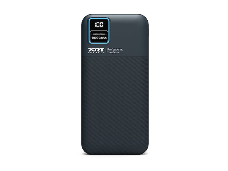 PORT CONNECT | External USB-C battery | 10000 mAh | Blue