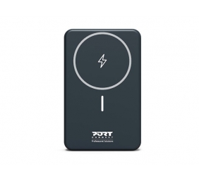 PORT CONNECT | USB-C external battery PD, Wireless Qi2 | 10000 mAh | Blue