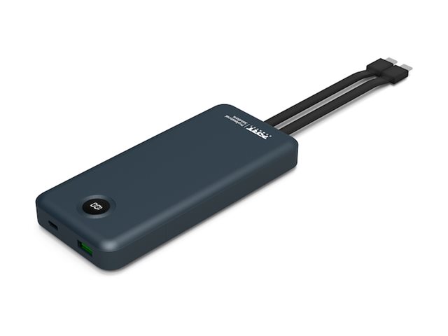 PORT CONNECT External battery 2 X USB-C PD | 10000 mAh | Blue