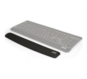 PORT CONNECT | Ergonomic wrist rest for keyboard | Backrest | 60 x 400 x 20 mm | Black