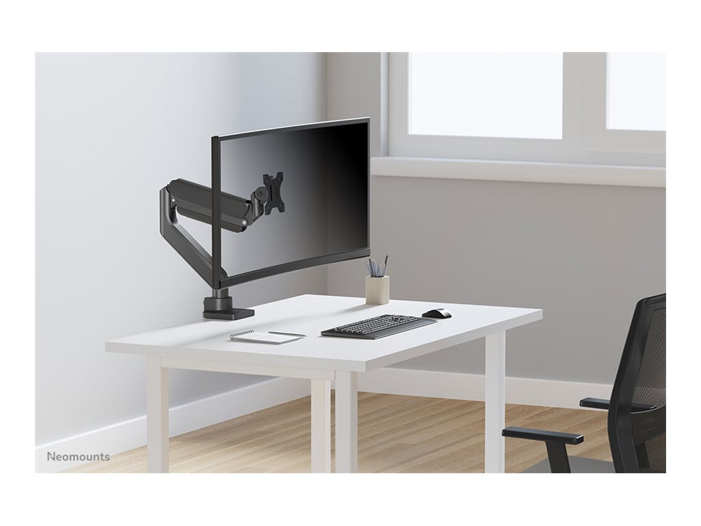 Neomounts Desk Mount | DS70PLUS-450BL1 Monitor Arm | Adjustable Height, Rotate, Tilt, Swivel | 17-49 " | Maximum weight (capacity) 18 kg | Black