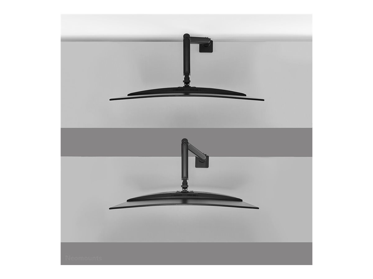 Neomounts Desk Mount | DS70PLUS-450BL1 Monitor Arm | Adjustable Height, Rotate, Tilt, Swivel | 17-49 " | Maximum weight (capacity) 18 kg | Black